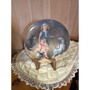 "Maggie The Animal Trainer" By John McClelland Plate